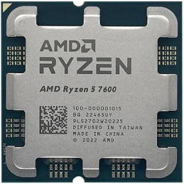 AMD AM5 Ryzen 5 7600 3.8GHz...