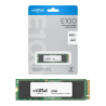 Crucial SSD M.2 E100 480Gb NVMe r4700 w2500 MB/s PCIe 4.0 x4