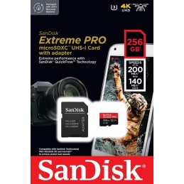 Sandisk microSD SDXC 256Gb...