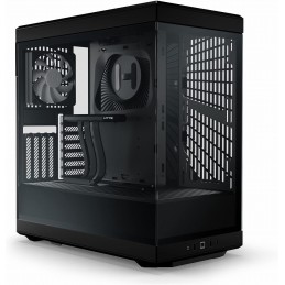 Hyte Y40 2x120mm black ATX